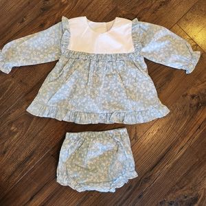 Boutique swing top baby girl outfit